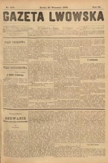Gazeta Lwowska. 1909, nr 216