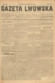 Gazeta Lwowska. 1909, nr 226