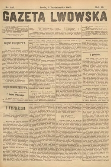 Gazeta Lwowska. 1909, nr 227