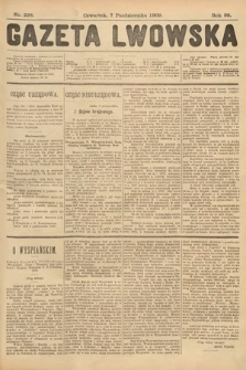 Gazeta Lwowska. 1909, nr 228