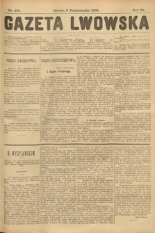 Gazeta Lwowska. 1909, nr 230