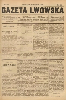 Gazeta Lwowska. 1909, nr 232