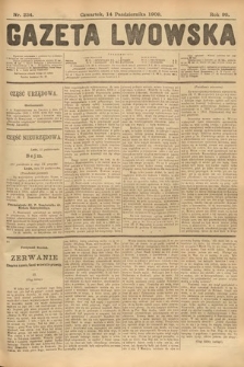 Gazeta Lwowska. 1909, nr 234