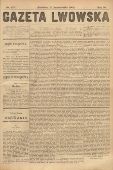 Gazeta Lwowska. 1909, nr 237