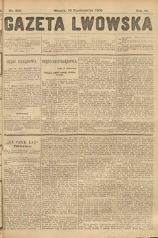 Gazeta Lwowska. 1909, nr 238