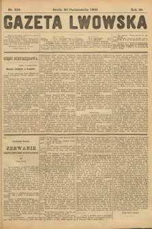 Gazeta Lwowska. 1909, nr 239