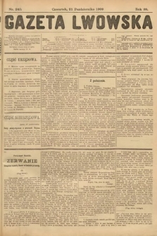 Gazeta Lwowska. 1909, nr 240