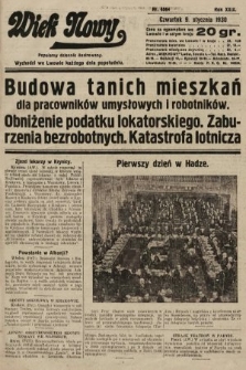 Wiek Nowy : popularny dziennik ilustrowany. 1930, nr 8564