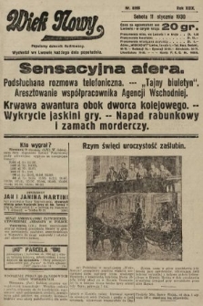 Wiek Nowy : popularny dziennik ilustrowany. 1930, nr 8566