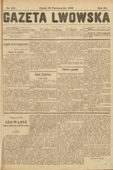 Gazeta Lwowska. 1909, nr 241