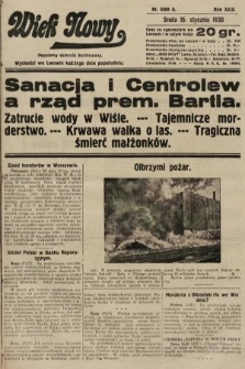 Wiek Nowy : popularny dziennik ilustrowany. 1930, nr 8569