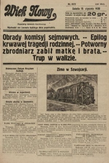 Wiek Nowy : popularny dziennik ilustrowany. 1930, nr 8572