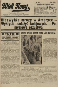 Wiek Nowy : popularny dziennik ilustrowany. 1930, nr 8573