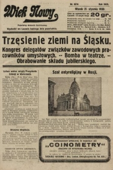 Wiek Nowy : popularny dziennik ilustrowany. 1930, nr 8574