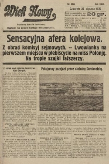 Wiek Nowy : popularny dziennik ilustrowany. 1930, nr 8576