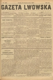 Gazeta Lwowska. 1909, nr 242