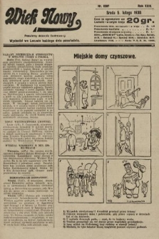 Wiek Nowy : popularny dziennik ilustrowany. 1930, nr 8587