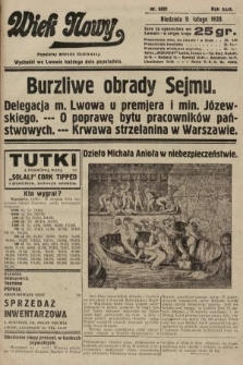 Wiek Nowy : popularny dziennik ilustrowany. 1930, nr 8591