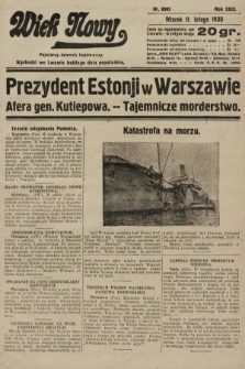Wiek Nowy : popularny dziennik ilustrowany. 1930, nr 8592