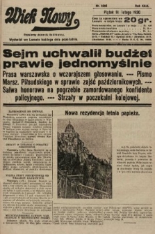 Wiek Nowy : popularny dziennik ilustrowany. 1930, nr 8595