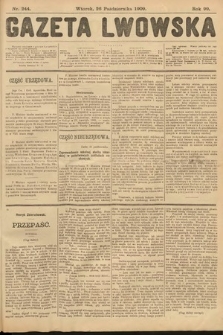 Gazeta Lwowska. 1909, nr 244