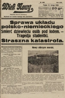 Wiek Nowy : popularny dziennik ilustrowany. 1930, nr 8601