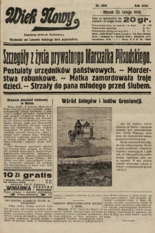 Wiek Nowy : popularny dziennik ilustrowany. 1930, nr 8604