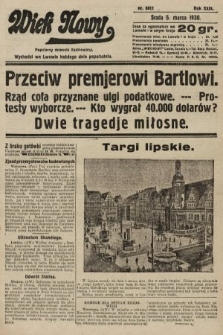 Wiek Nowy : popularny dziennik ilustrowany. 1930, nr 8611