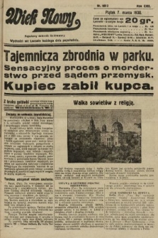 Wiek Nowy : popularny dziennik ilustrowany. 1930, nr 8613