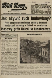 Wiek Nowy : popularny dziennik ilustrowany. 1930, nr 8617