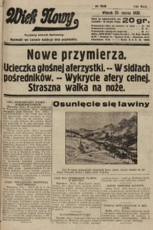 Wiek Nowy : popularny dziennik ilustrowany. 1930, nr 8628