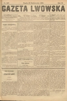 Gazeta Lwowska. 1909, nr 247