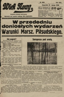 Wiek Nowy : popularny dziennik ilustrowany. 1930, nr 8630