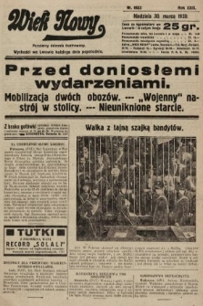 Wiek Nowy : popularny dziennik ilustrowany. 1930, nr 8633