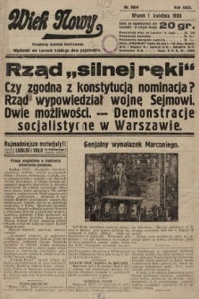 Wiek Nowy : popularny dziennik ilustrowany. 1930, nr 8634