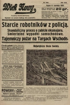 Wiek Nowy : popularny dziennik ilustrowany. 1930, nr 8643