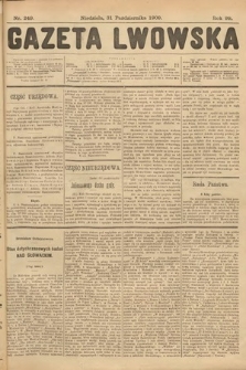 Gazeta Lwowska. 1909, nr 249