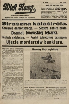 Wiek Nowy : popularny dziennik ilustrowany. 1930, nr 8652