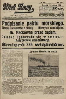 Wiek Nowy : popularny dziennik ilustrowany. 1930, nr 8653