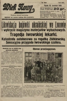 Wiek Nowy : popularny dziennik ilustrowany. 1930, nr 8654