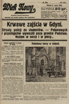 Wiek Nowy : popularny dziennik ilustrowany. 1930, nr 8662