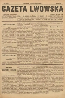 Gazeta Lwowska. 1909, nr 251