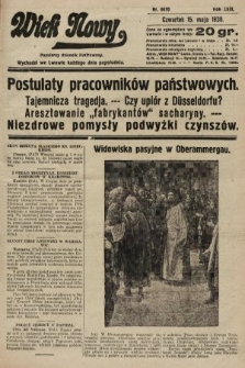 Wiek Nowy : popularny dziennik ilustrowany. 1930, nr 8670