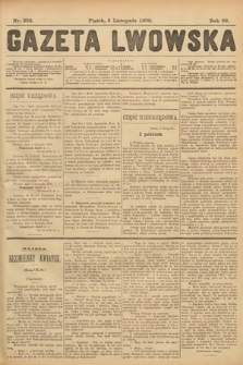 Gazeta Lwowska. 1909, nr 252