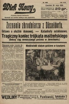 Wiek Nowy : popularny dziennik ilustrowany. 1930, nr 8682