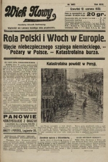 Wiek Nowy : popularny dziennik ilustrowany. 1930, nr 8692
