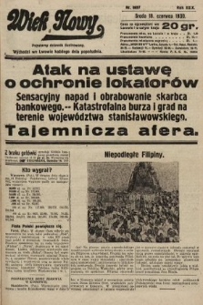 Wiek Nowy : popularny dziennik ilustrowany. 1930, nr 8697