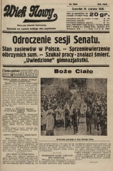 Wiek Nowy : popularny dziennik ilustrowany. 1930, nr 8698