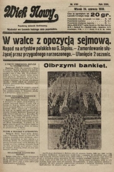 Wiek Nowy : popularny dziennik ilustrowany. 1930, nr 8701