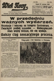 Wiek Nowy : popularny dziennik ilustrowany. 1930, nr 8704
